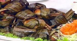 ไก่ห่อใบเตย