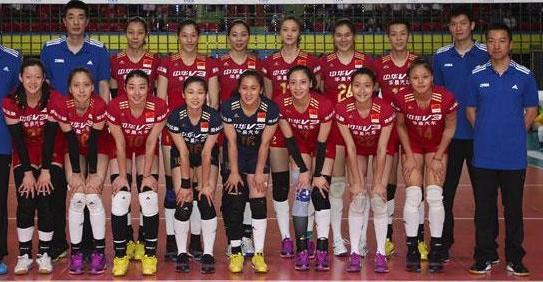 ผู้เล่นและโค้ช วอลเลย์บอลหญิงทีมชาติจีน