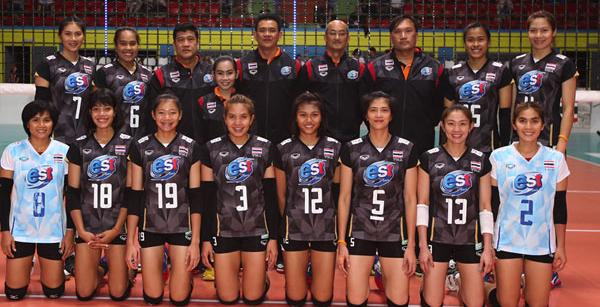 ผู้เล่นและโค้ช วอลเลย์บอลหญิงทีมชาติไทย