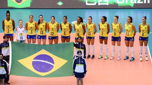 ผู้เล่น ทีมวอลเลย์บอลหญิงทีมชาติบราซิล ในรายการ WGP 2016